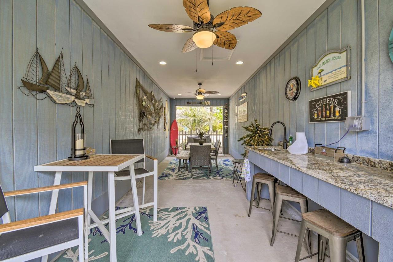 Ocean Isle Beach Home With Shared Lanai And Grill Exteriör bild